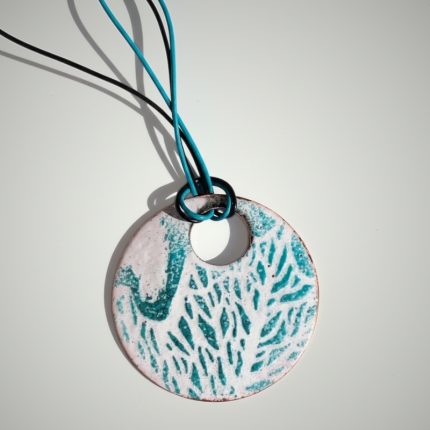 Pandantiv handmade turcoaz