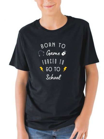 Tricou Born to game