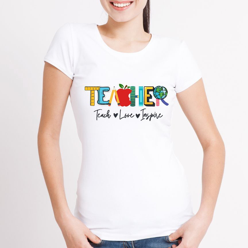 Tricou Teach. Love. Inspire